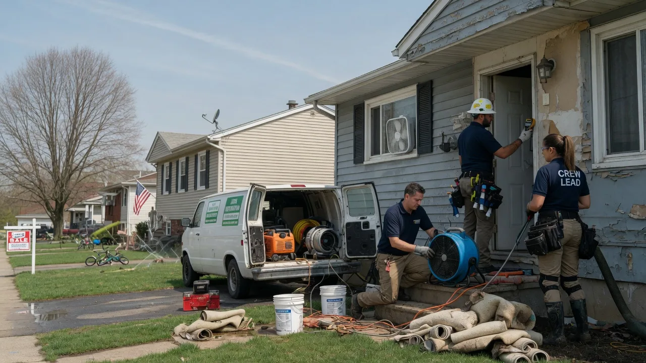 Flood Cleanup in Mayville, MI near me